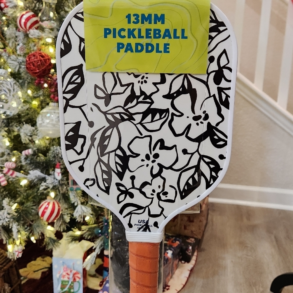 USAPA 13mm Pickleball Paddle - Floral Design